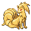 Ninetales | National dex number: 0038