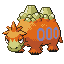Camerupt | National dex number: 0323