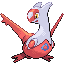 Latias | National dex number: 0380