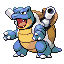 Blastoise | National dex number: 0009