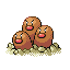 Dugtrio | National dex number: 0051