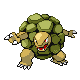 Golem | National dex number: 0076