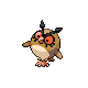Hoothoot | National dex number: 0163