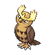 Noctowl | National dex number: 0164