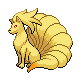 Ninetales | National dex number: 0038