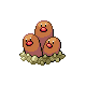 Dugtrio | National dex number: 0051