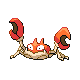 Krabby | National dex number: 0098