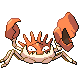 Kingler | National dex number: 0099