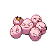 Exeggcute | National dex number: 0102
