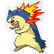 Typhlosion | National dex number: 0157