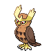 Noctowl | National dex number: 0164