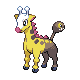 Girafarig | National dex number: 0203