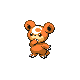Teddiursa | National dex number: 0216