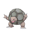 Golem | National dex number: 0076