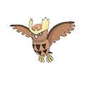 Noctowl | National dex number: 0164