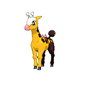 Girafarig | National dex number: 0203