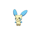 Minun | National dex number: 0312