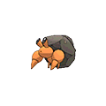 Dwebble | National dex number: 0557