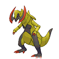 Haxorus | National dex number: 0612