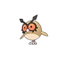 Hoothoot | National dex number: 0163
