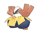 Hariyama | National dex number: 0297