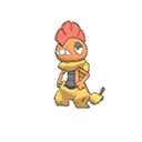 Scrafty | National dex number: 0560