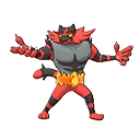 Incineroar | National dex number: 0727